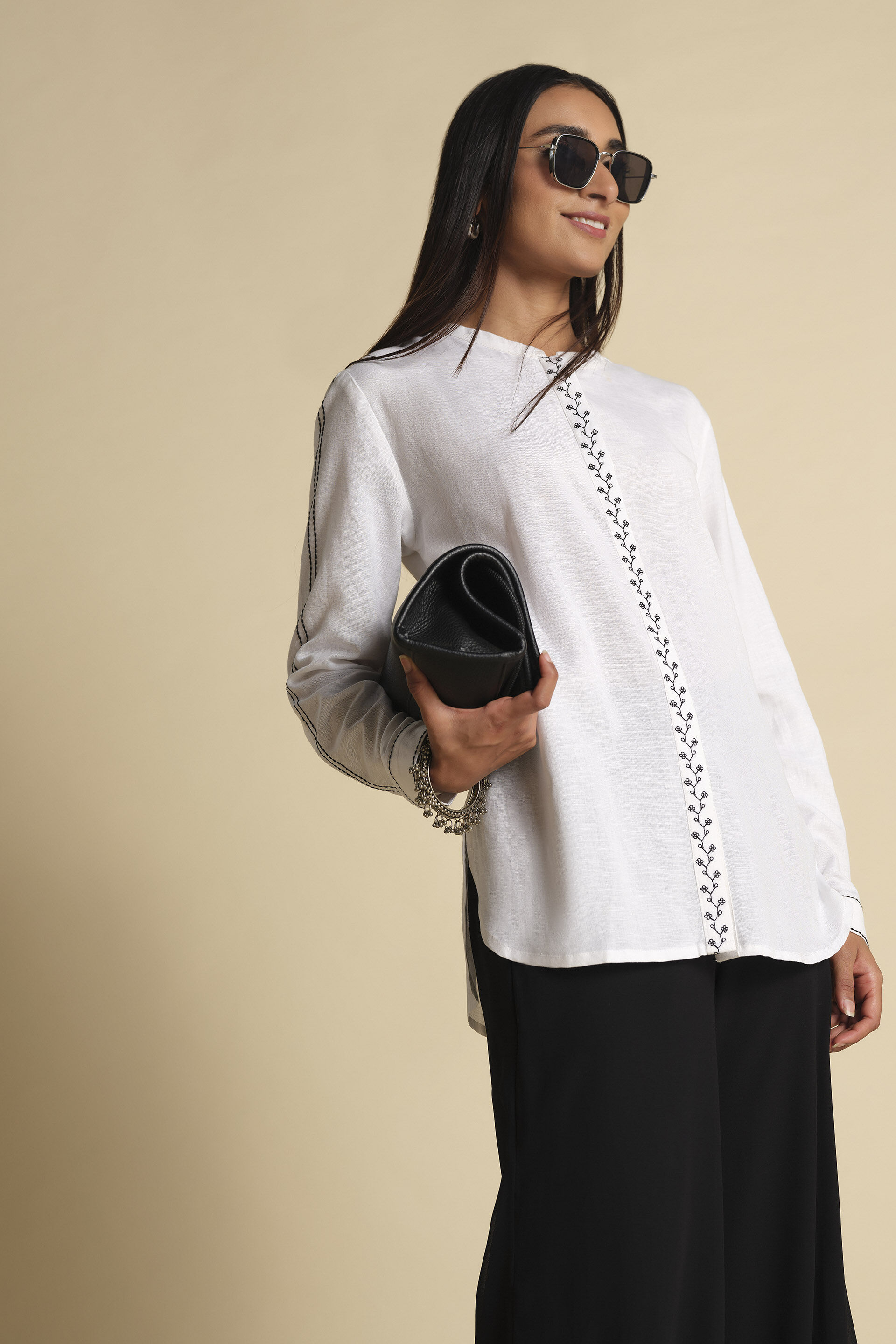 Leher Top, White, image 4